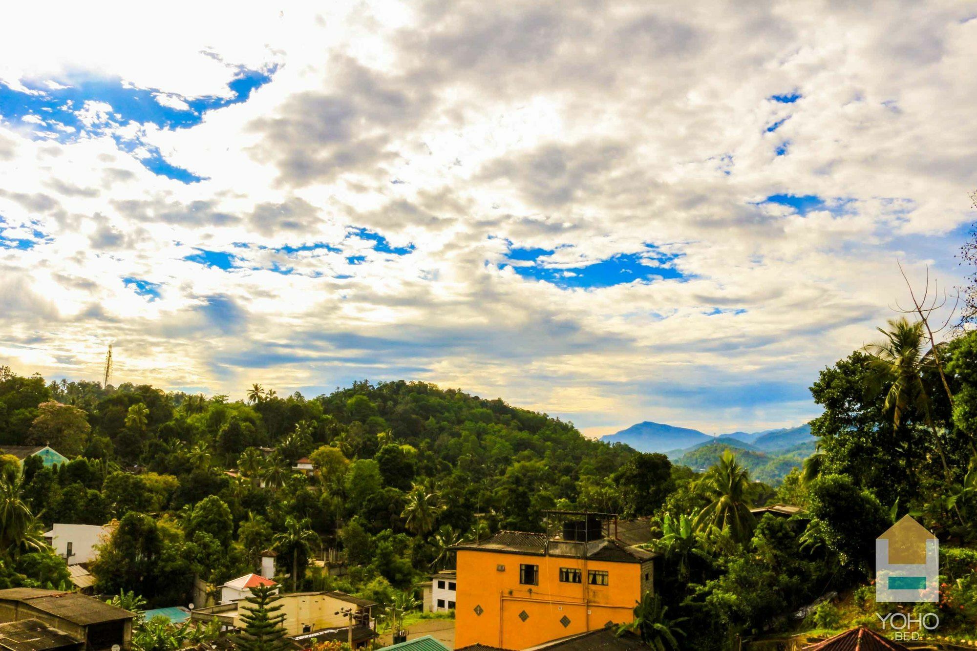 Mountain White Villa By Sunrise Kandy Eksteriør billede